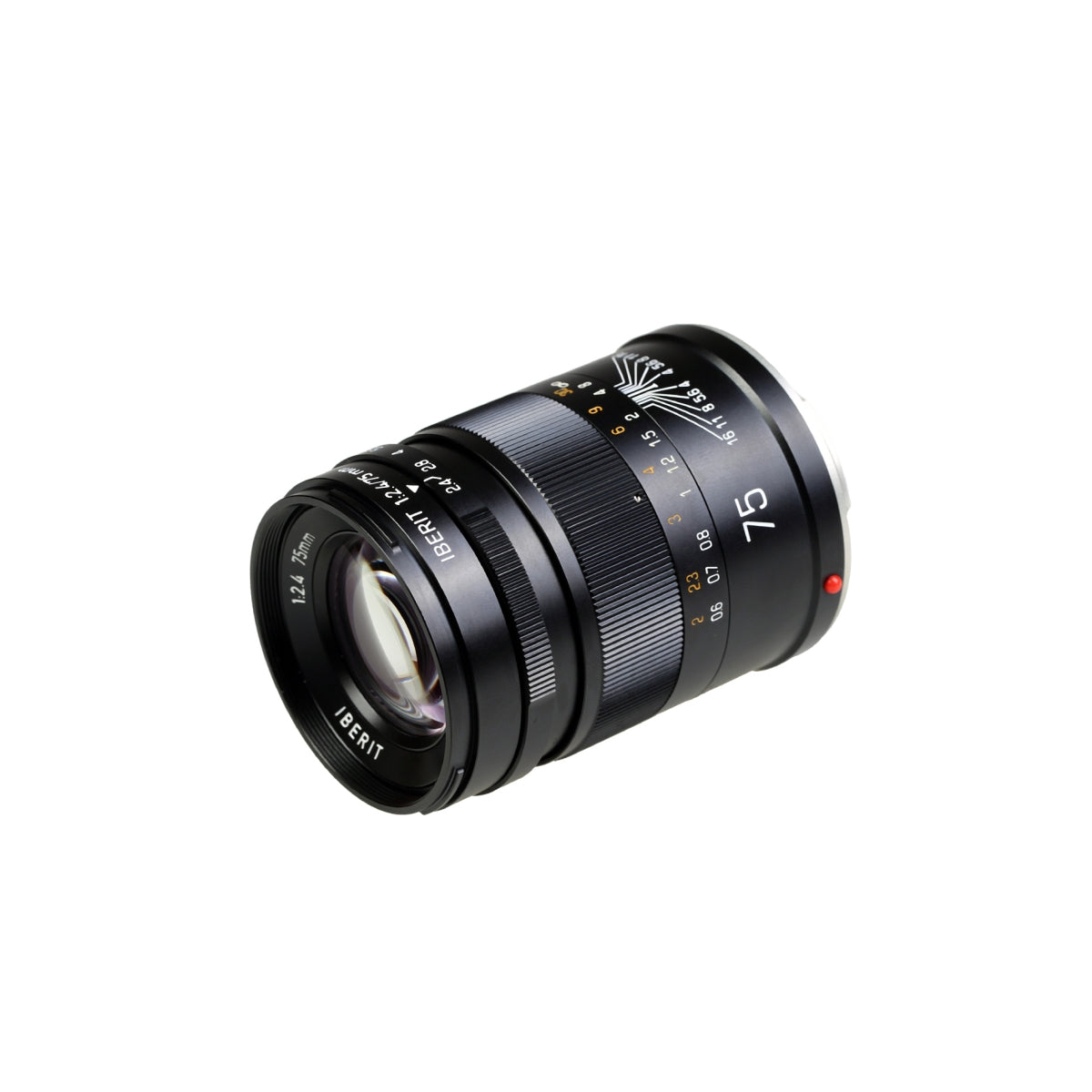 Kipon Obiettivo full frame Iberit 75 mm F2,4 – compatibile con Sony E – Obiettivo fotografico con cinque lunghezze focali, 24-90 mm, sensori APS-C, corpo robusto