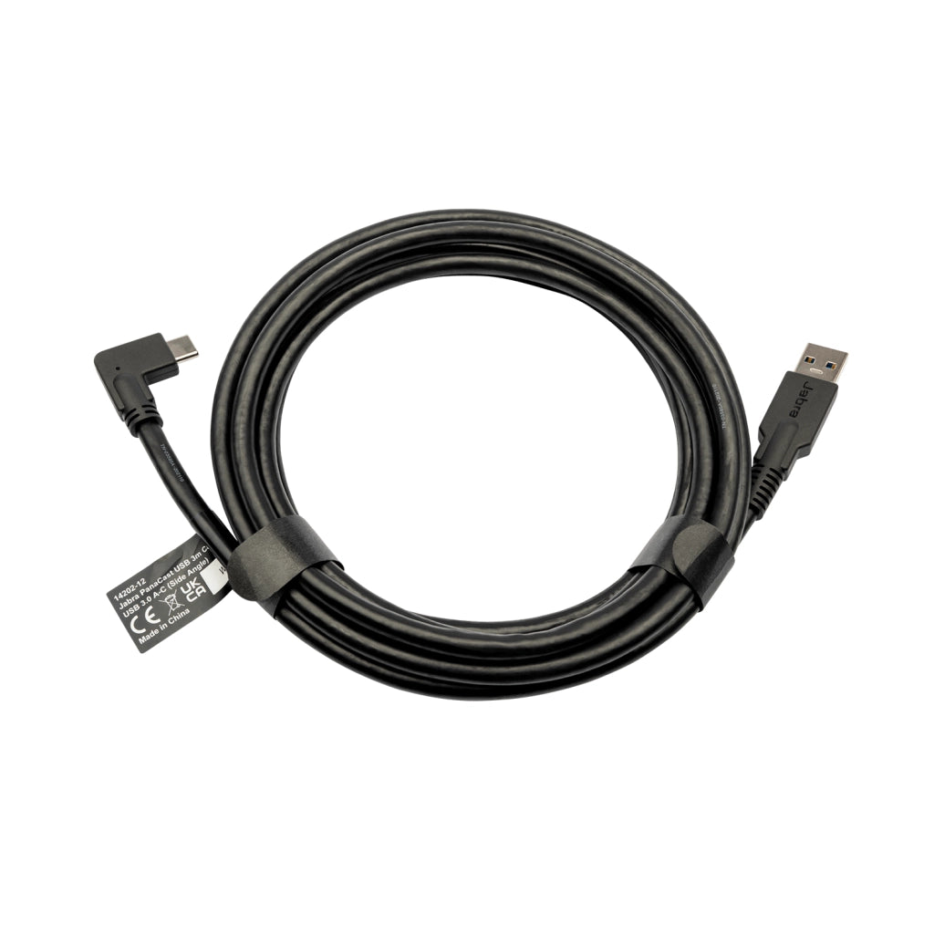 Jabra panacast usb cable cavo usb usb 3.2 gen 1 (3.1 gen 1) 3 m usb a usb c nero - 14202-12
