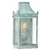 Applique esterna Regents Park E27 ottone grynspan IP44