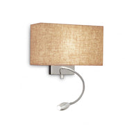 Lampada Da Parete Hotel Ap2 Canvas Ideal-Lux