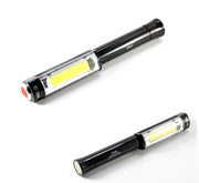 TORCIA LED CALAMITA DA LAVORO COB LAMPADA PORTATILE EMERGENZA STRIP COB Q5/Q7