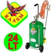 Trade Shop - Nebulizzatore Lt.24 Carrellato Raasm Con Indicatore Livello E Antiriflusso -
