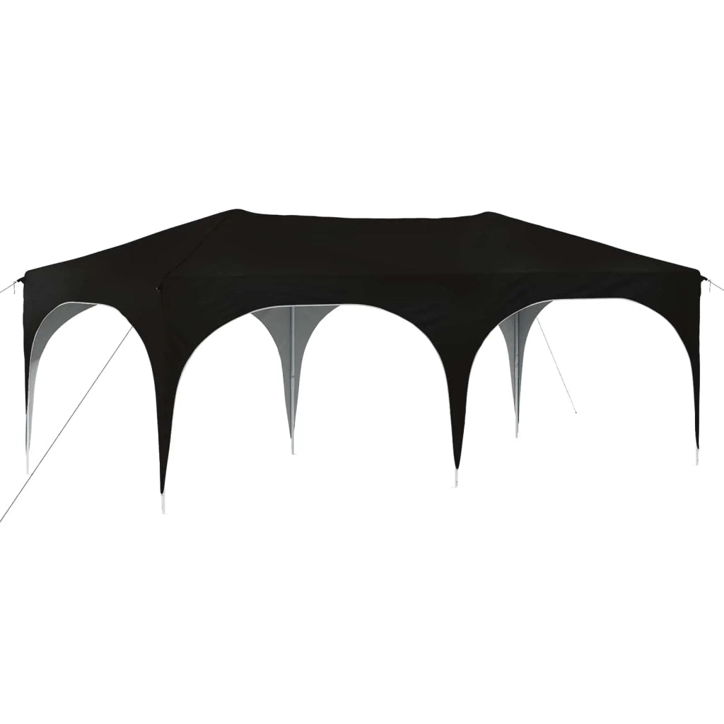 Tenda per feste a pop-up 575 x 288 x 245 cm Nero Tessuto Oxford