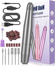Vijilatrice elettrica 6-in-1 Professionale - 20.000 giri/min - Velocità regolabile - USB - Silenziosa - Per donne e ragazze principianti