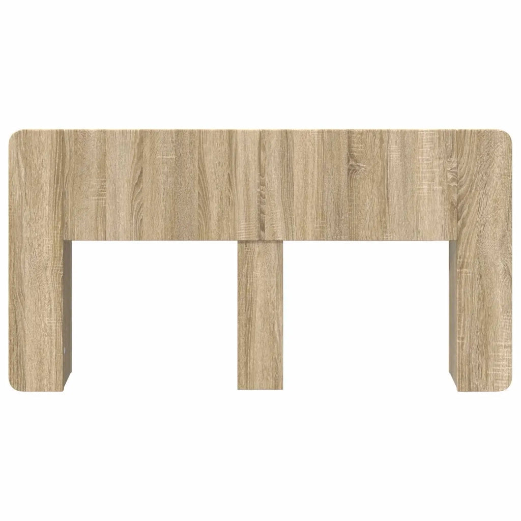 Testata del letto Rovere Sonoma Legno ingegnerizzato
