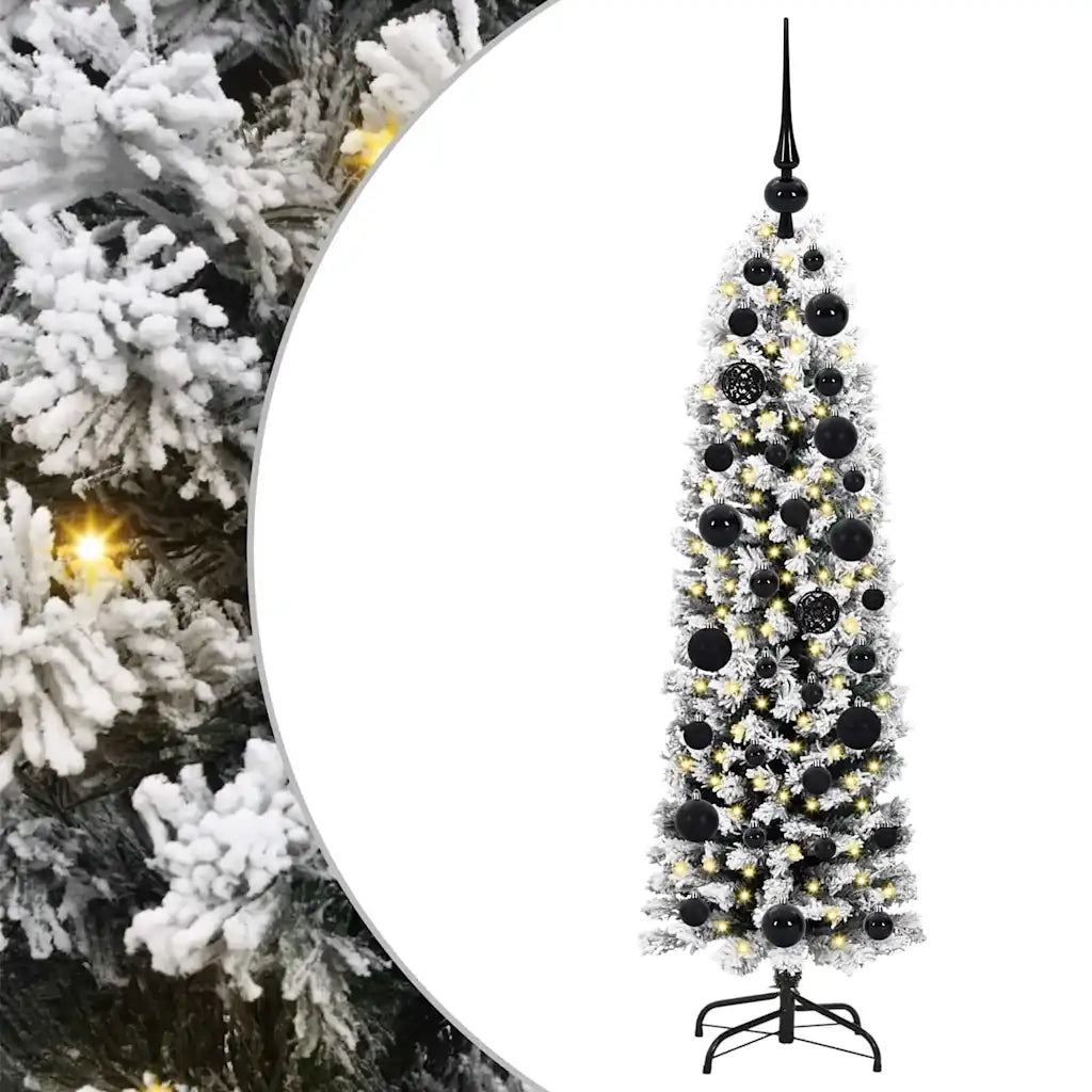 Albero di Natale artificiale con 150 LED Verde 120 cm 3394997