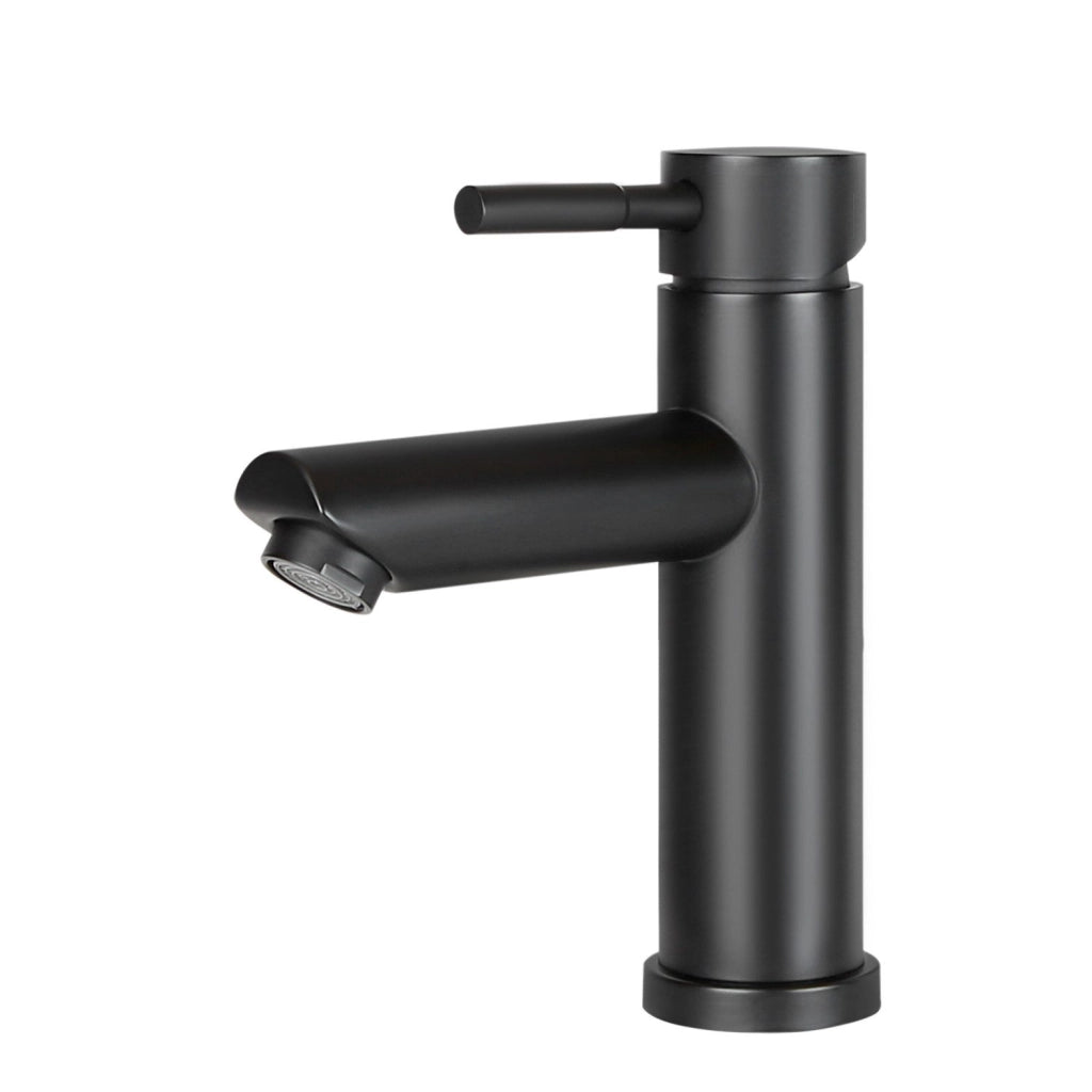 ZMH Rubinetto Lavabo Nero Miscelatore Monocomando Acciaio Inossidabile