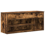 Scarpiera | Mobile per scarpe Rovere Fumo 102x30,5x45 cm in Legno Multistrato