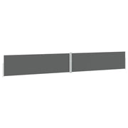 Tenda Laterale Retrattile per Patio 170x1200 cm Antracite