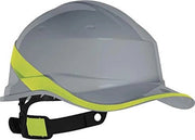 Elmetto da baseball regolabile grigio giallo DIAM5GRJAFL 1 pacchetto