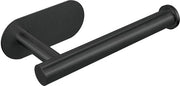 Supporto per Cartucce di Toilette Autoadesivo Premium Verdottato Acciaio Inossidabile SUS304 Inossidabile Autoadesivo per Supporto per Cartucce di Toilette Senza Forare Adatto per Bagno, Cucina, Risciacquo (Nero)