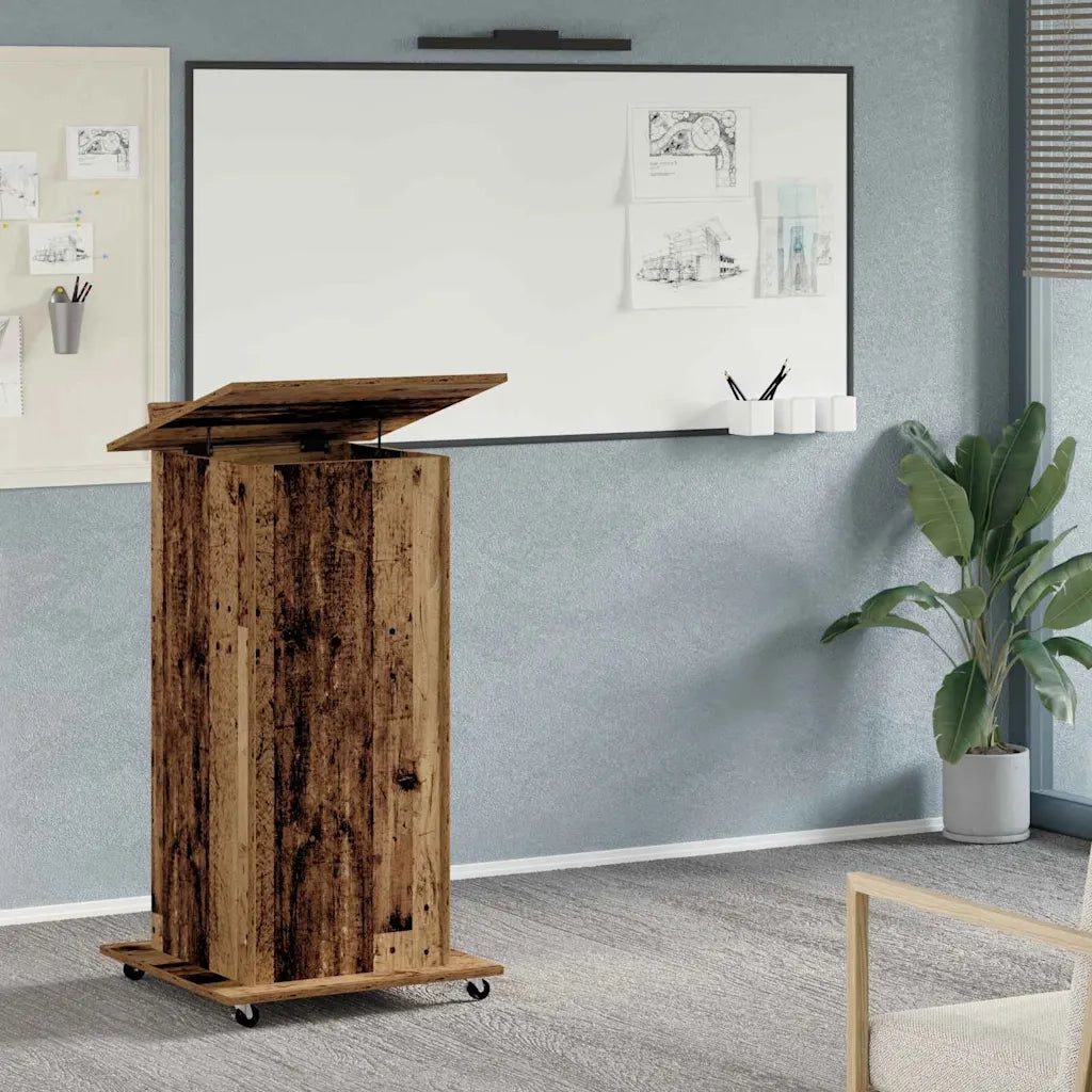 Podio Legno vecchio 55 x 55 x 107 cm Legno multistrato CFW2783694