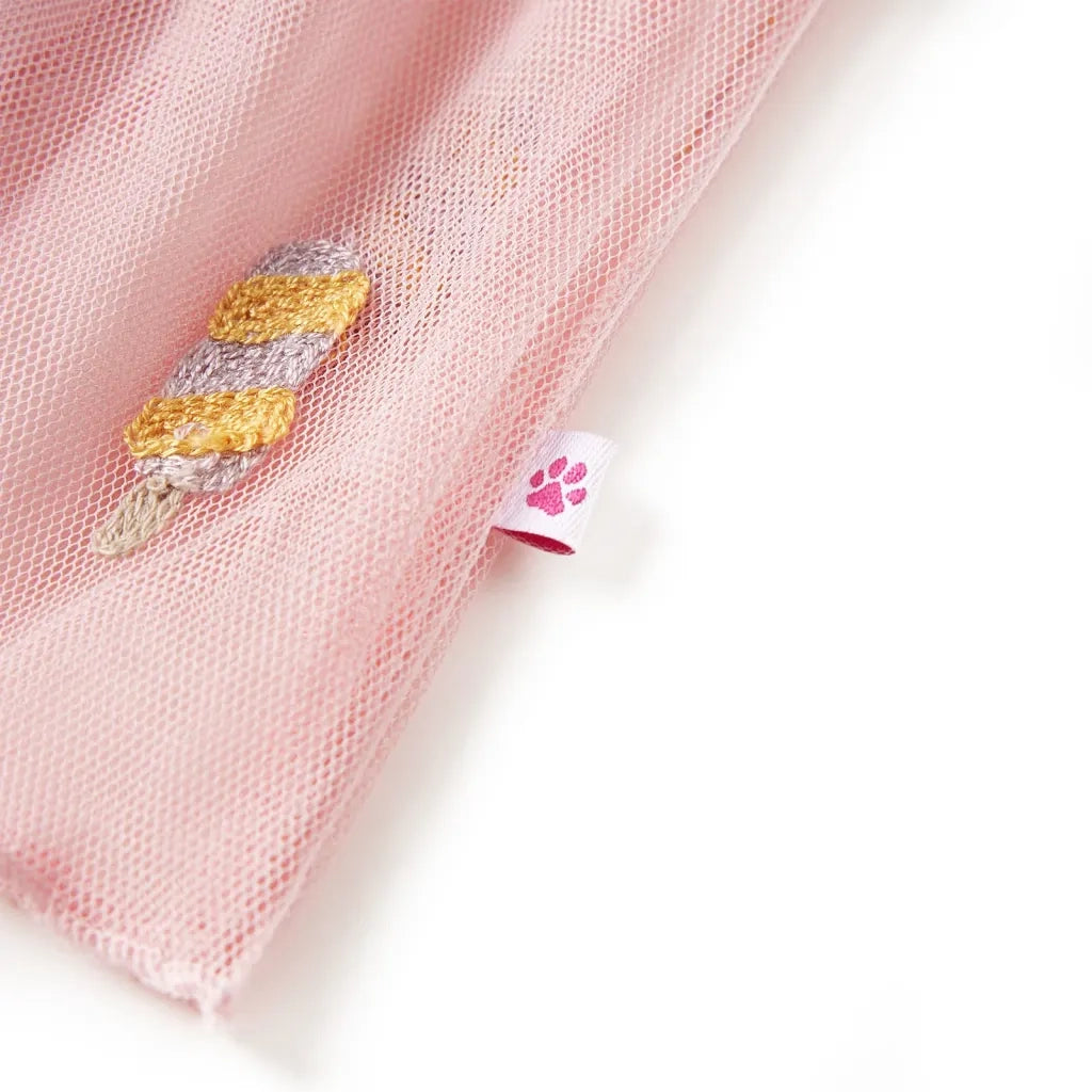 Gonna da Bambina con Tulle Rosa Chiaro 116 CFW9475648