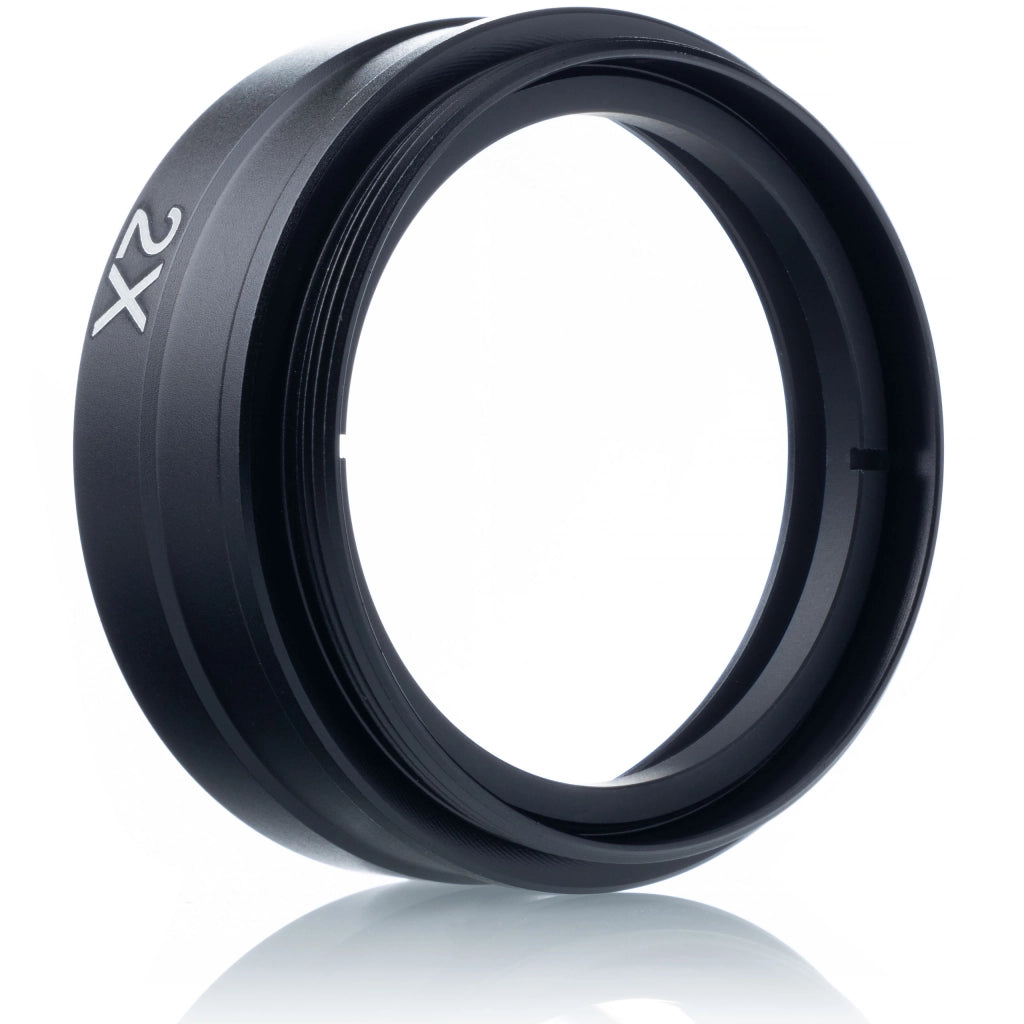 Lente per Microscopio Digitale Earth PRO 2X – Ingrandimento 2X, Filettatura 42mm | Alta Qualità, Immagini Nitide