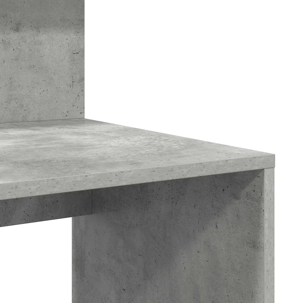 Scrivania Grigio cemento 90 x 48 x 101,5 cm Legno multistrato 869525