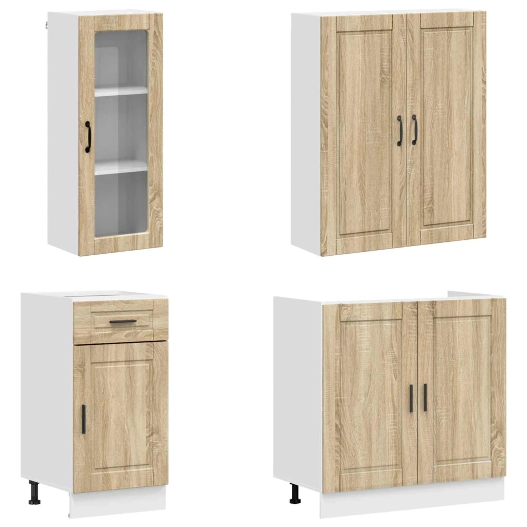 Unità Cucina PORTO 8 pcs Rovere Sonoma Legno ingegnerizzato 3438423
