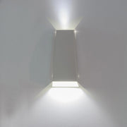 Trade Shop - Applique Led A Parete Con Doppia Emissione Luminosa 6w Luce 6500k 4000k Xc-9042 - -bianco Freddo      -