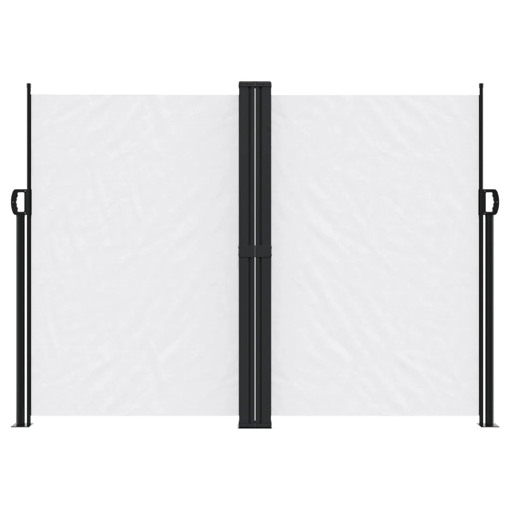 Tenda da Sole Laterale Retrattile Bianco 180x600 cm 4004646