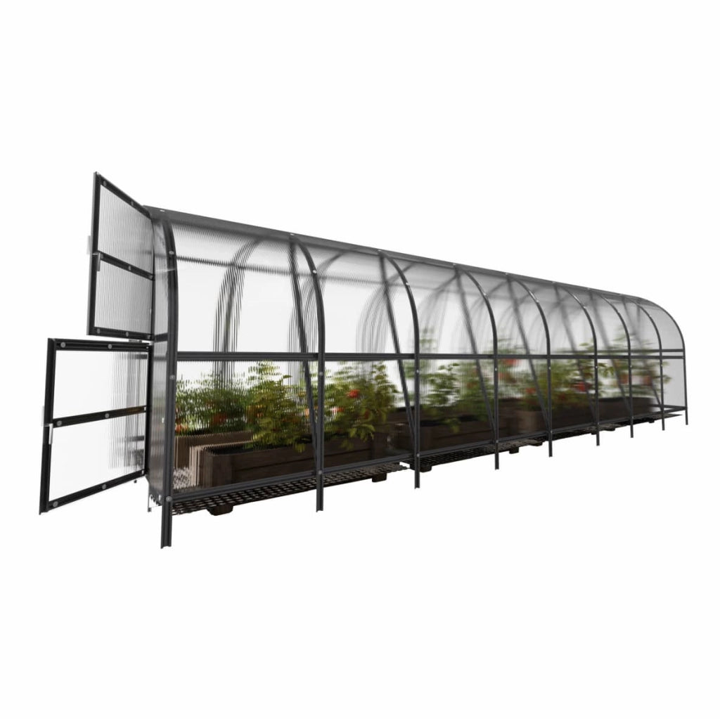 Serra da giardino KLASIKA BALTIC LT 3 x 8 m (24 m²), 4 mm con rivestimento in policarbonato