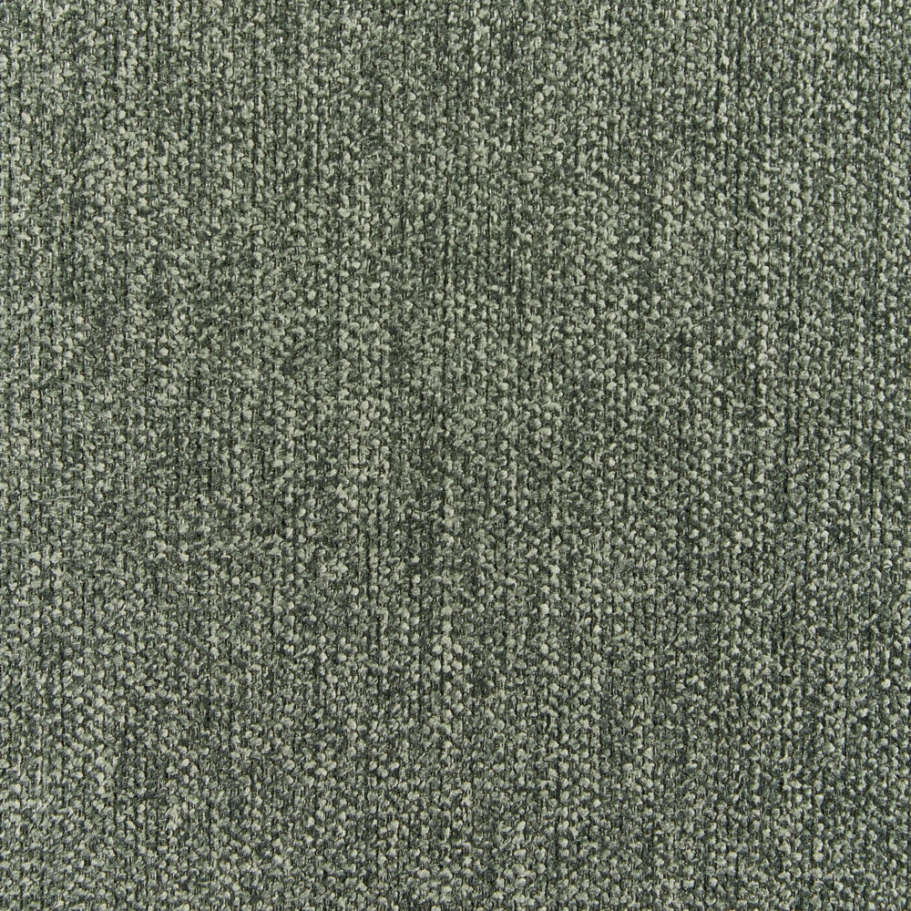 Poltrona da salotto con rivestimento in tessuto boucle verde scuro con struttura in legno stile retrò