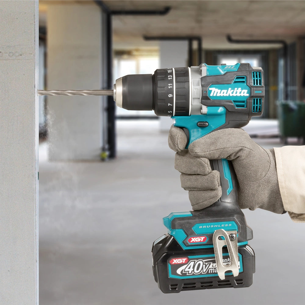 Makita HP002GZ01 – Trapano Avvitatore Combinato XGT® 40 V 64nm (Solo Corpo)