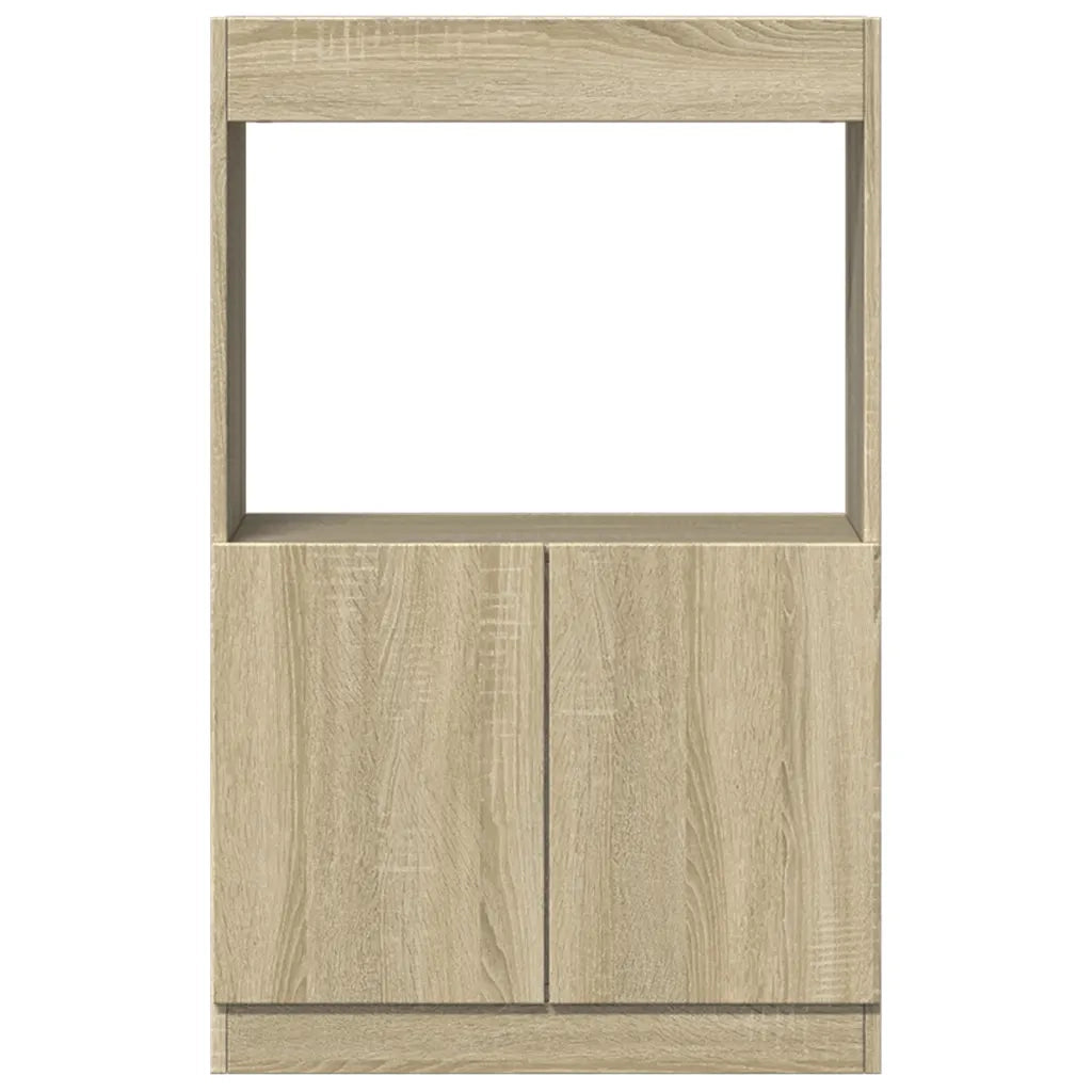 Credenza Rovere Sonoma 63x33x100 cm in Truciolato 855099