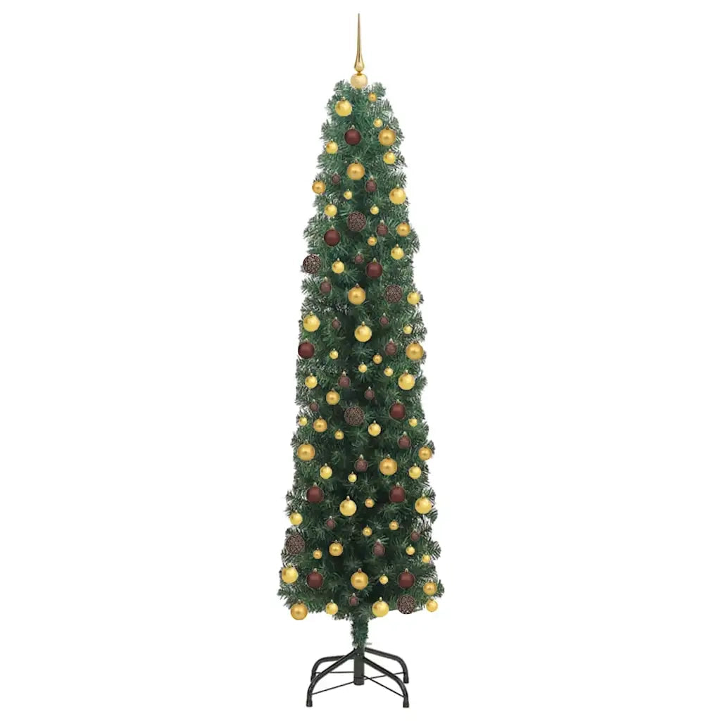 Albero di Natale artificiale con 300 LED Verde 180 cm 3394940