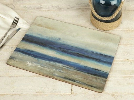 Set di placemats premium a 4 pezzi con motivi di vino