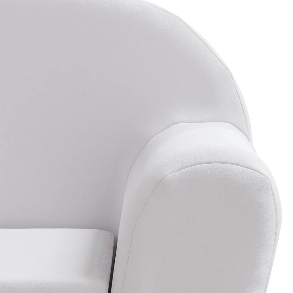 Poltrona-Divano Sedia-Poltroncina Letto per Bambini Grigio Chiaro