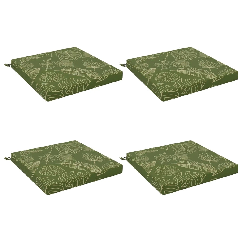 Cuscini per Sedia in 4 Pezzi SOEST 4 pz 100% Poliestere 944746