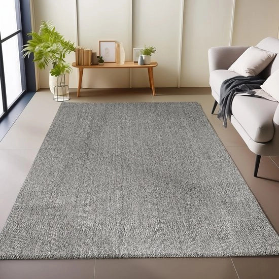 Tappeto in Polipropilene - 160 x 230 cm - con Struttura - Pile in Juta - Tappeto