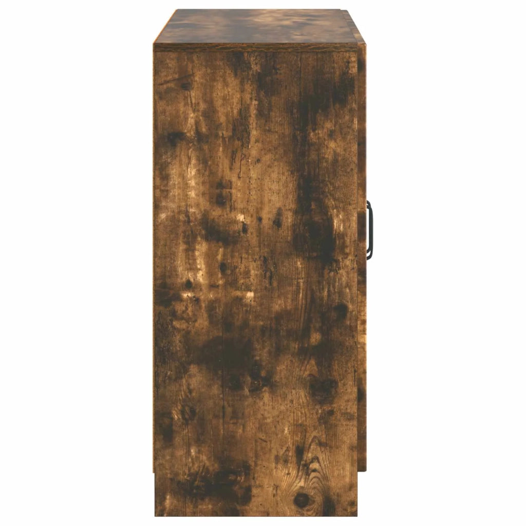 Credenza Rovere Fumo 89 x 34,5 x 77 cm Legno ingegnerizzato 895800