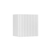 Mobile contenitore VANO - Bianco Alpino - 1 porta - L20 × P18 × H57 cm - Da appendere