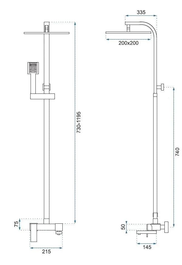 Set Doccia Rea Navaro