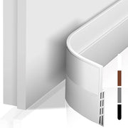 Deurbescherming a secco 100 cm - geluiddichte deurstopper - afdichtingstape per secco - impermeabile all'aria e agli insetti - resistente al vento - 100 cm - bianco