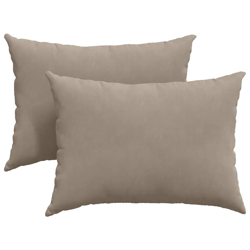 Cuscini da Divano 2 pz-Set di 2 Cuscini per Sofa Talpa 70 x 50 cm Tessuto 154632