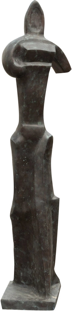 Biscottini Scultura in arte moderna in fusione di bronzo L40xPR32xH175 cm stile Offerta