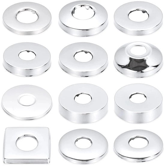 Valvole di scarico - Acciaio inossidabile - Set da 2 - Ø 25 mm