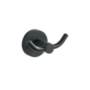 Doppio appendino in zinco nero opaco | Hook