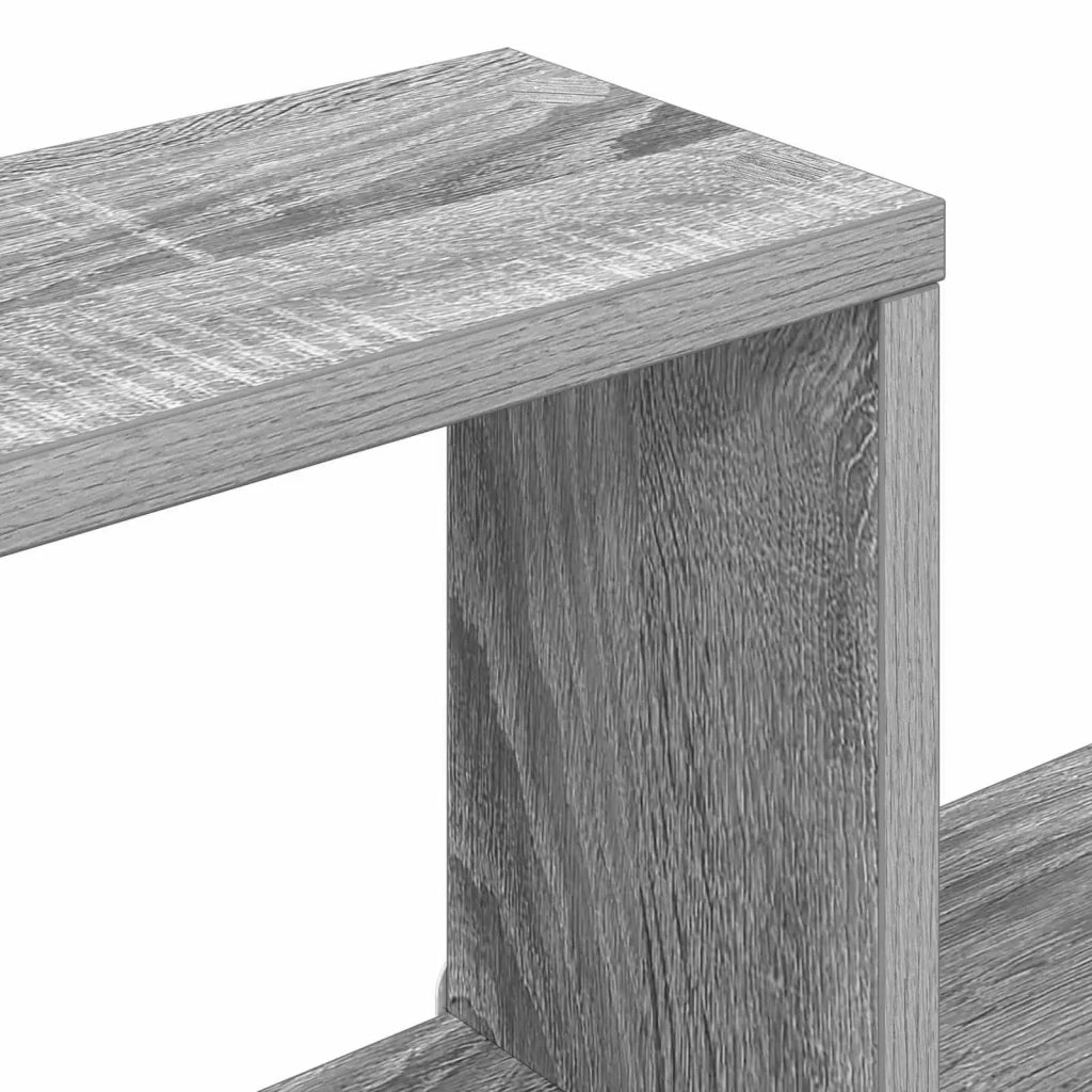 Mensola sospesa A parete Sonoma grigio 87 x 20 x 55 cm 8012097