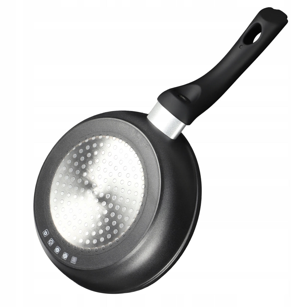 Padella antiaderente KADAX da 20 cm, piccola, per piani cottura a gas e induzione.