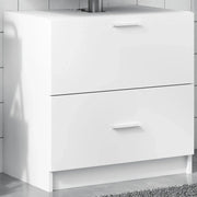 vidaXL Mobile Lavabo Bianco 59x37x59 cm in Truciolare