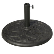 BASE PER OMBRELLONE DA 91 KG IN RESINA PER PALI 38-48 MM COLORE BRONZO