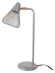 Lampada da scrivania industriale grigio E14 Rabalux Fanny