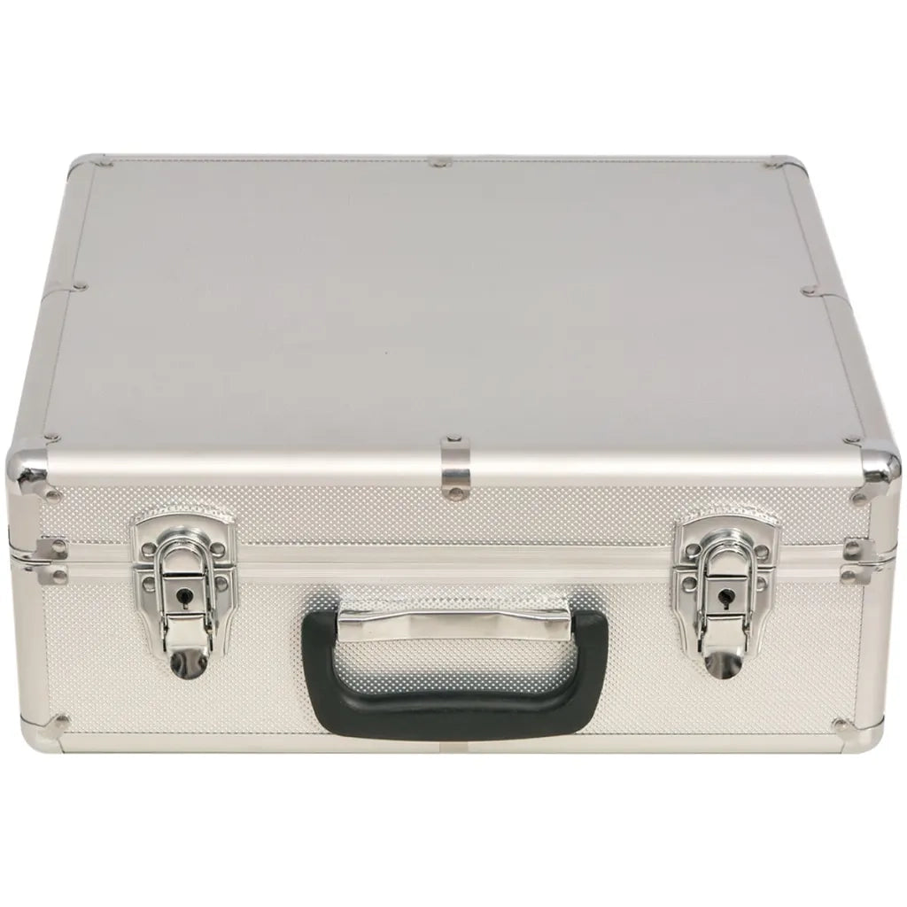 Set da Poker/Blackjack con 600 Chips Laser Alluminio 80186