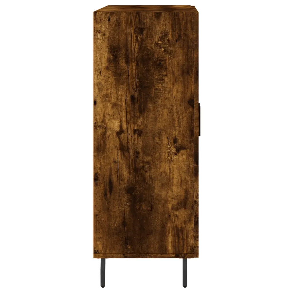 Credenza Rovere Fumo 69,5x34x90 cm in Legno Multistrato 830217