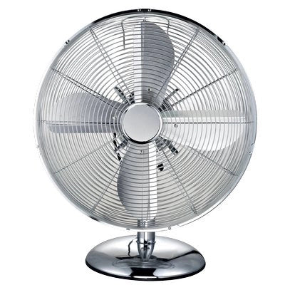 VENTILATORE CROMO TAVOLO DOMUS  VOLT 230 WATT 40 MM 300 VELOCITA' 3