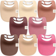 8 pacchetto di asciugamani biologici per bambini, asciugamani per bambini con denti da latte, asciugamani morbidi e assorbenti per bambini e bambini in età prescolare (palissandro)