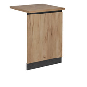 Pannello frontale della lavastoviglie R-Line Rovere dorato/Antracite 60 cm J-Shape, PL Rovere Vicco