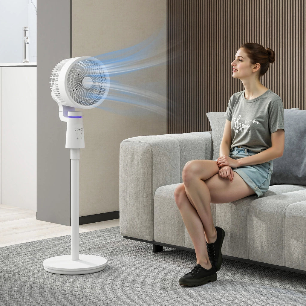 Ventilatore da terra a torre oscillante con telecomando e timer ¨C zephmum ¨C 3 velocit¨¤